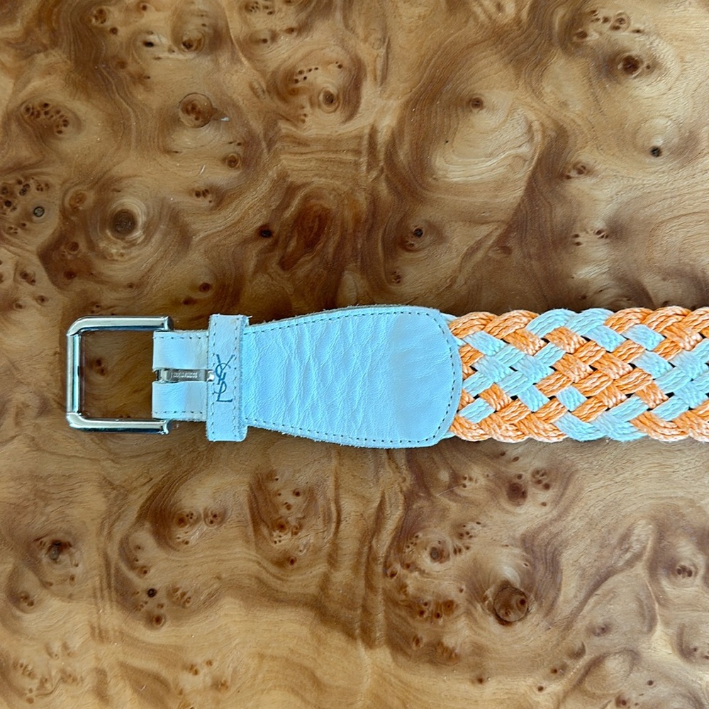 Vintage YSL waist belt